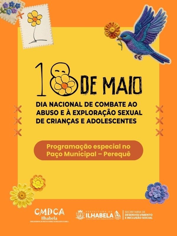 Faça Bonito Ilhabela: Programação Especial Contra Violência Infantil 2026